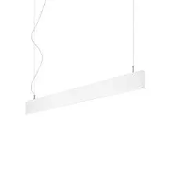 Sospensione Modulare Moderna Linus Alluminio Bianco Led 32W 4000K Luce Naturale