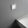 Corpo Luce Incasso Alluminio Bianco Led 2W 3000K Luce Calda 269023