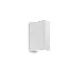 Applique Moderna Tetris-2 Alluminio Bianco 2 Luci G9