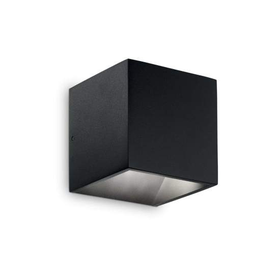Applique Moderna Rubik Alluminio Nero Led 8,5W 3000K Luce Calda 269320