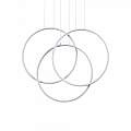 Sospensione Moderna Frame Alluminio Bianco Led 82W 3000K Luce Calda 269351