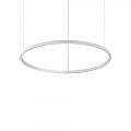 Sospensione Moderna Oracle Alluminio-Plastiche Bianco Led38W 4000K D70Cm 269863