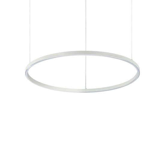 Sospensione Moderna Oracle Alluminio-Plastiche Bianco Led38W 4000K D70Cm 269863