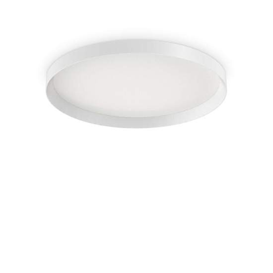 Plafoniera Moderna Fly Alluminio-Materie Plastiche Bianco Led 53W 4000K D60Cm 270319