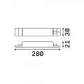 Kit Driver Dali-Push Fluo Metallo 270937