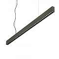 Lampada Lineare Office Alluminio Nero Led 30W 4000K Luce Naturale 271200