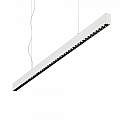 Lampada Lineare Office Alluminio Bianco Led 30W 4000K Luce Naturale 271217