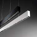 Lampada Lineare Office Alluminio Bianco Led 30W 4000K Luce Naturale 271217