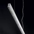 Lampada Lineare Office Alluminio Bianco Led 30W 4000K Luce Naturale 271217