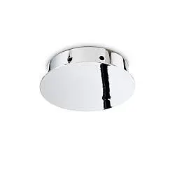 Rosone Magnetico All In Metallo Cromo 8 Luci