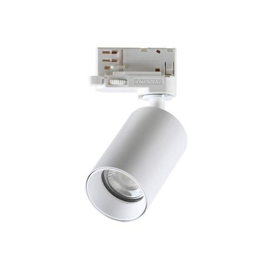 Faretto Binario Byte Metallo Bianco 1 Luce Gu10 7W 3000K Luce Calda 274508