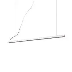 Sospensione Moderna V-Line Metallo Bianco Led 20W 3000K Luce Calda