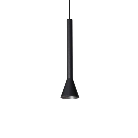 Sospensione Moderna Diesis Metallo Nero Led 7W 3000K Luce Calda 279770