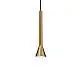 Sospensione Moderna Diesis Metallo Ottone Led 7W 3000K Luce Calda