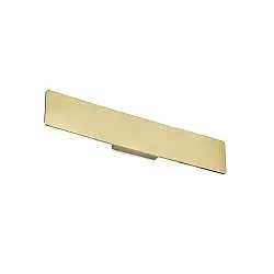 Applique Moderna Zig Zag Metallo Ottone Led 23W 3000K Luce Calda