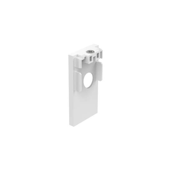 Profilo Alto Con Foro Ego Alluminio Bianco 282657