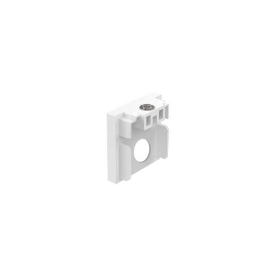 Profilo Basso Con Foro Ego Alluminio Bianco 282671
