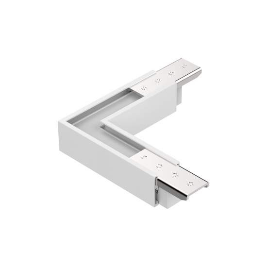 Kit Basso Per Superficie Binario Orizzontale On-Off Ego Alluminio Bianco 282848