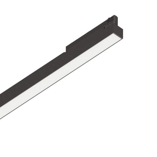 Proiettore Lineare Display Metallo Nero Led 40W 4000K Luce Naturale 283678