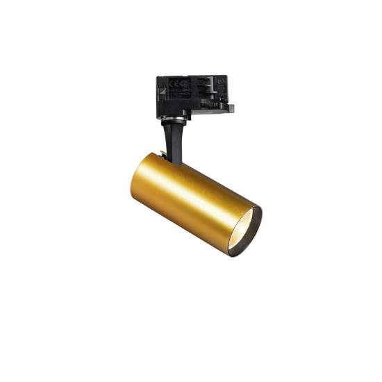 Proiettore Fox On-Off Alluminio-Materie Plastiche Ottone Led 8W 3000K Luce Calda 283920