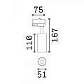 Proiettore Fox On-Off Alluminio-Materie Plastiche Ottone Led 8W 3000K Luce Calda 283920