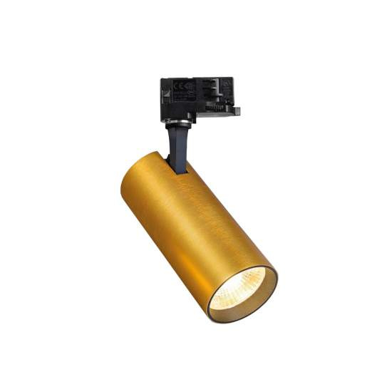 Proiettore Fox On-Off Alluminio-Materie Plastiche Ottone Led 25W 3000K Cri80 283944