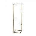 Piantana Industrial Angolo Metallo Ottone 5 Luci G9 3W 3000K Luce Calda 284354