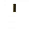 Plafoniera Moderna Look Metallo Ottone 1 Luce 7W 3000K Luce Calda H20Cm 285214