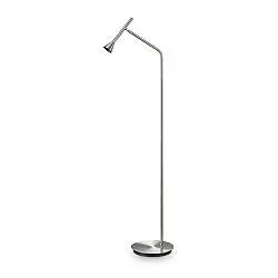 Piantana Moderna Diesis Metallo Cromo Led 4,5W 3000K Luce Calda