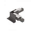 Connettore Incasso Orizzontale Elettrificato Dali Ego Alluminio Nero 286167