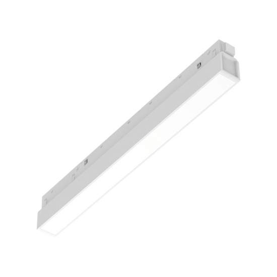 Supporto Lineare Binario Dali Ego Alluminio Bianco Led 7W 3000K 286501