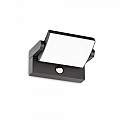 Applique Moderna Swipe Alluminio Antracite Led 21W 3000K Luce Calda 287713