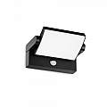 Applique Moderna Swipe Alluminio Nero Led 21W 3000K Luce Calda 287737