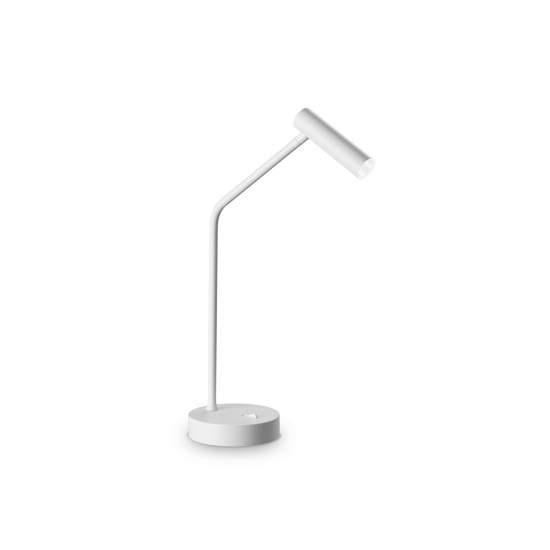 Lampada Da Tavolo Contemporanea Easy Metallo Bianco Led 3,5W 3000K Ip20 295510
