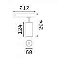 Proiettore Fox Alluminio-Materie Plastiche Bianco Led 15W 3000K Cri90 1-10V 302560