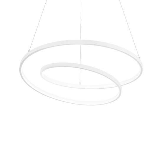 Sospensione Moderna Oz Metallo Bianco Led 55W 3000K Luce Calda D80 Dali 304571
