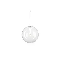 Sospensione Contemporanea Equinoxe Metallo Cromo 1 Luce 2W 3000K D20Cm