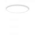 Plafoniera Moderna Fly Slim Alluminio-Plastiche Bianco Led 53W 4000K D60Cm 306674