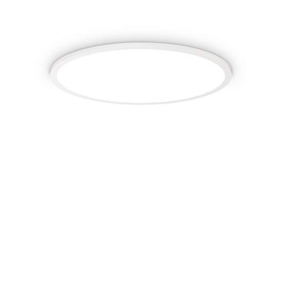 Plafoniera Moderna Fly Slim Alluminio-Plastiche Bianco Led 53W 4000K D60Cm 306674