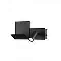 Applique Moderna Komodo-2 Metallo Nero Led 4,5W 3000K Luce Calda 306827