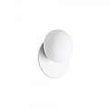 Applique Contemporanea Ninfea Metallo Bianco 1 Luce Gx53 9W 3000K Luce Calda 306940