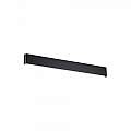 Applique Moderna Delta Metallo Nero Led 30W 4000K Luce Naturale 307046