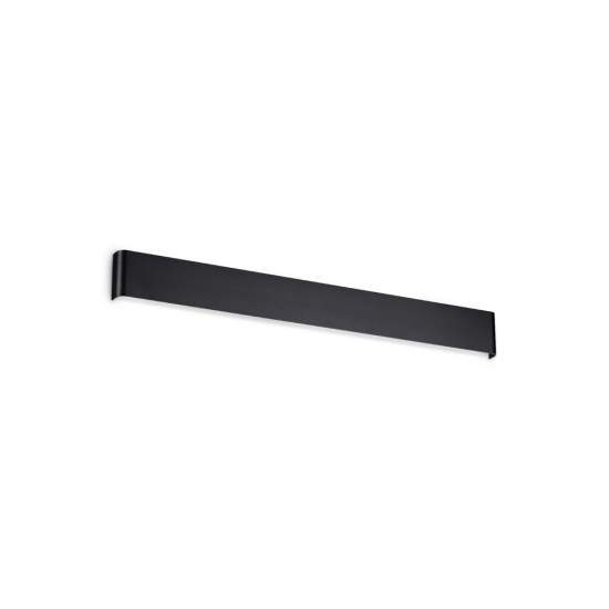 Applique Moderna Delta Metallo Nero Led 30W 4000K Luce Naturale 307046