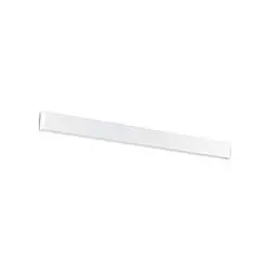 Applique Moderna Delta Metallo Bianco Led 37W 4000K Luce Naturale