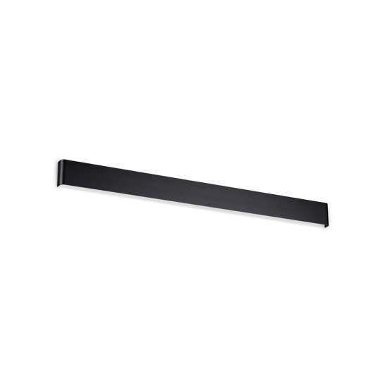 Applique Moderna Delta Metallo Nero Led 37W 4000K Luce Naturale 307060