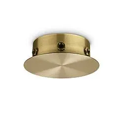 Rosone Magnetico All In Metallo Ottone 6 Luci
