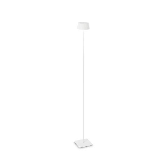 Pianrtana Da Terra Contemporanea Pure Metallo Bianco Led 1,5W 3000K Ip54 311708