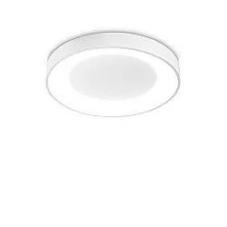 Plafoniera Contemporanea Planet Metallo Bianco Led Integrato 22W 3000K Ip20