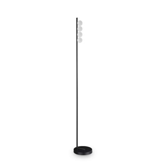 Piantana Da Terra Contemporanea Ping Pong Metallo Nero Led 12W 3000K Ip20 313313
