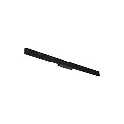 Applique Da Parete Contemporanea Linea Alluminio Nero Led 20W 3000K Ip54